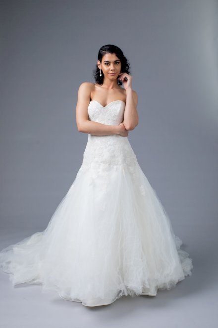 La Sposa A Line Wedding Dress Ivory Size 8
