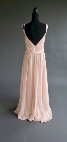 Sorella Vita Blush V-neck Bridesmaid Dress 8614