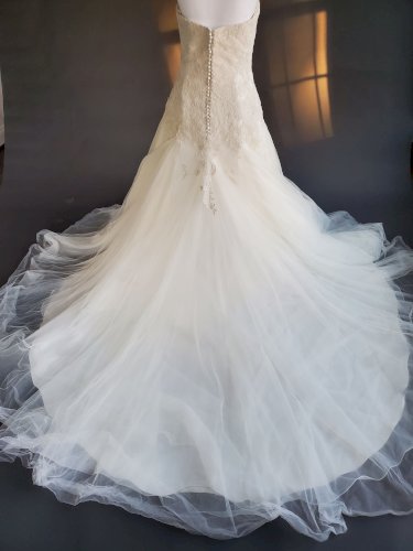 La Sposa A Line Wedding Dress Ivory Size 8