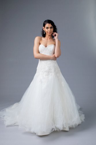 La Sposa A Line Wedding Dress Ivory Size 8